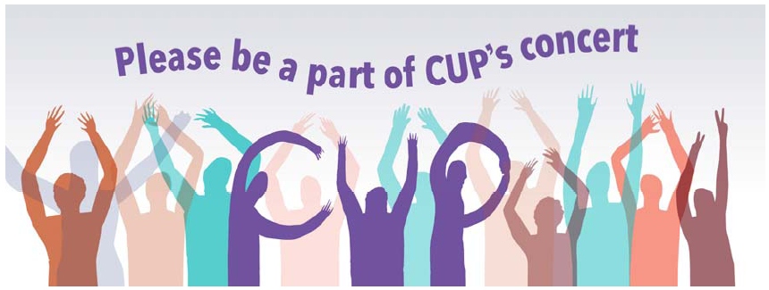 Please be a part of CUP's concert